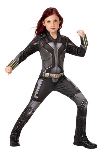New Cosplay Traje For Halloween De Viuda Negra Niñas