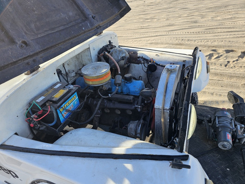 Jeep Ika Motor 221 Gnc 4x4 Corto Carrocería Fibra Impecable