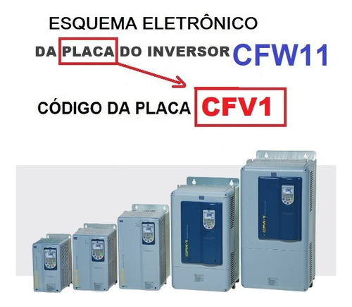 Esquema Eletrônico Da Placa Cfv1 Do Inversor Weg Cfw11