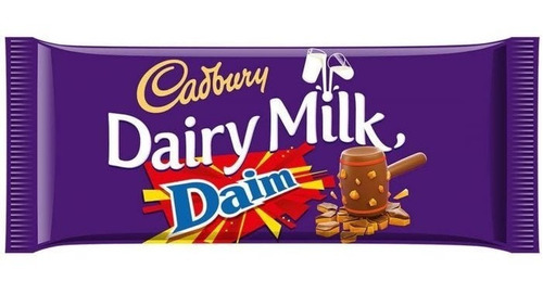 Chocolate Cadbury Daim, Importado Uk