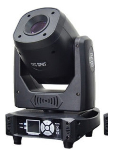 Moving Head Led Spot 80w Dmx 8 Cores 7 Gobos Prisma Luatek