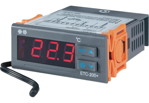 Combistato 1 Sensor Alarma Descongelamiento Elitech Etc-200+