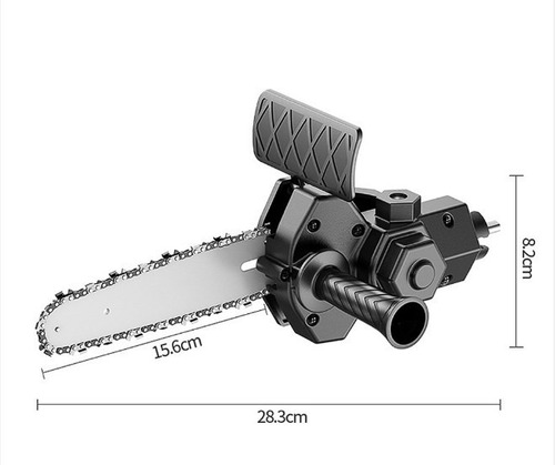 Mini Adaptador De Motosserra Para Furadeira 16cm