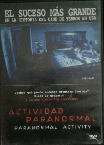 Dvd Activisad Paranormal