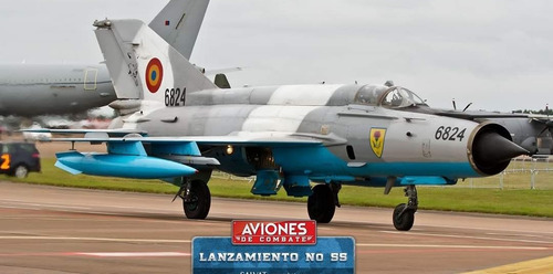 Aviones De Combate Salvat No 55 Mig-21 Bis