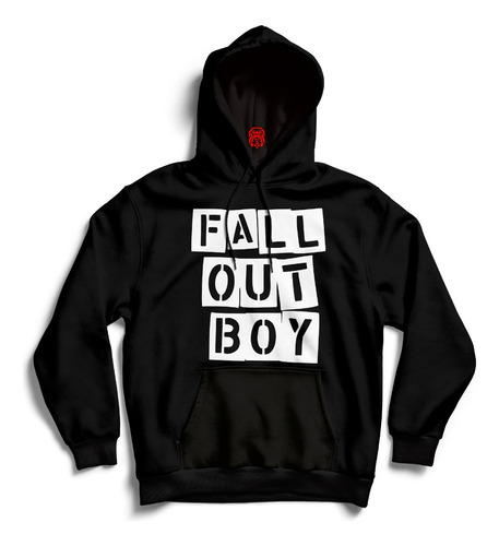 Polera Capucha Banda De Rock Fall Out Boy 002