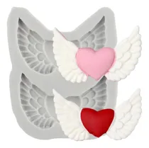 Comprar Yanqinms Alas De Ángel Moldes De Silicona Fondant Alas De De