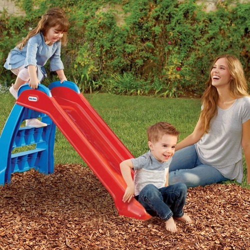 Tobogán infantil plegable Verm Little Tikes con 2 peldaños