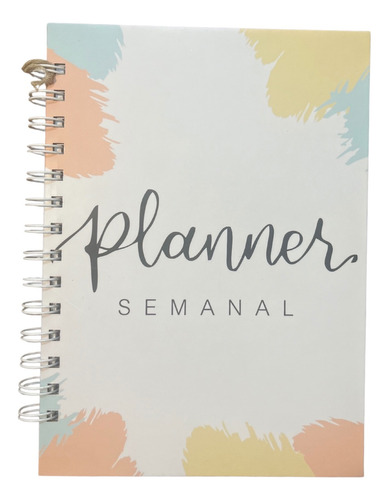 Planner. Organizador Semanal Vertical. Tamaño A5.