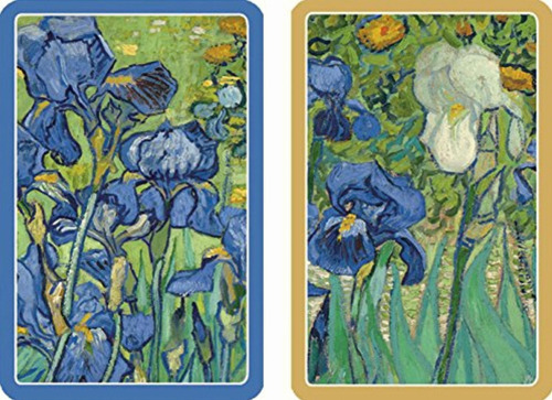 Caspari Doble Baraja De Puente, Van Gogh Irises