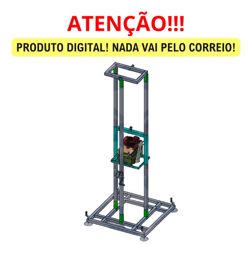 Projeto Perfuratriz Máquina De Furar Poços Artesianos - Pdf