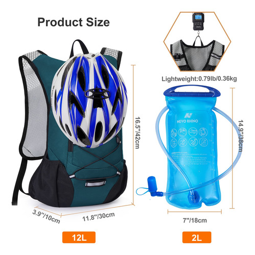 Mochila De Hidratación Ligera, Mochila Para Correr Con Bolsa
