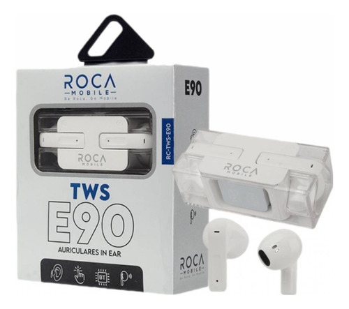 Auriculares Tws Roca E90 Bluetooth Para iPhone Samsung