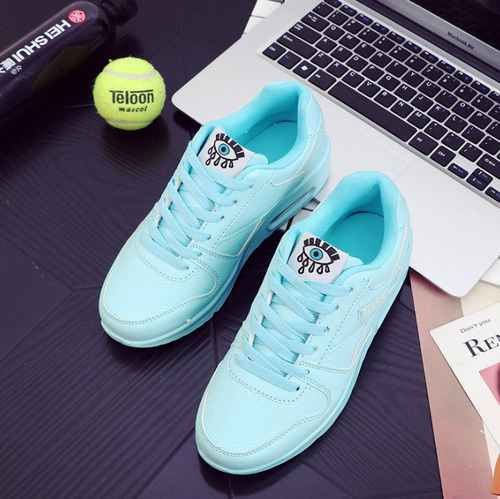 Tenis Deportivos Con Cápsula De Aire Para Mujer, Blanco