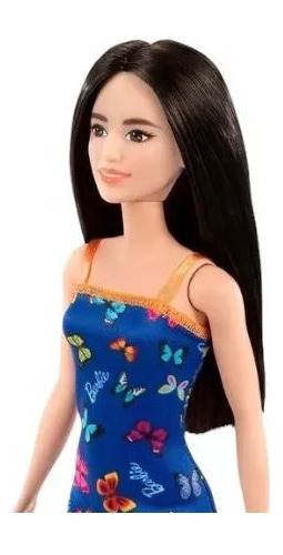 Barbie Muñeca Original Mattel Vestido Fashion De Mariposas