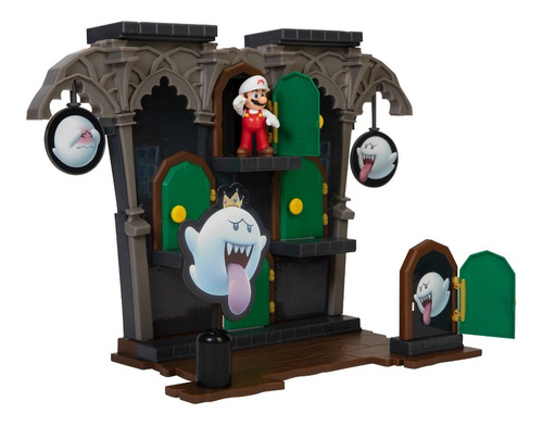 Nintendo Set Figura Super Mario Bros Mansión Boo Deluxe