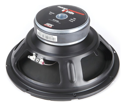 Medio Bajo De 10 Pulgada Open Show Spl 750w 8 Ohm Mtx Rtx108 Color Negro Con Rojo