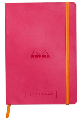  Rhodia Caderno Caderno Pontilhado 120 folhas  pontilhada 1 assuntos unidade x 1 21cm x 14.8cm goalbook cor raspberry