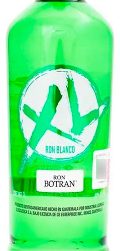 Pack De 4 Ron Botran Blanco Xl 1 L