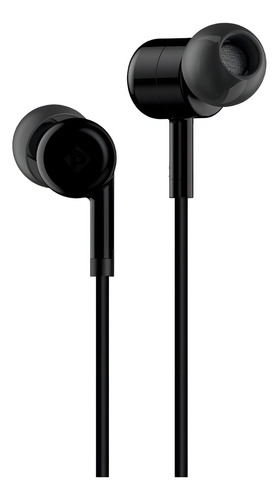 Fone De Ouvido Com Microfone Pmcell Slim Fo-13 Cor Preto
