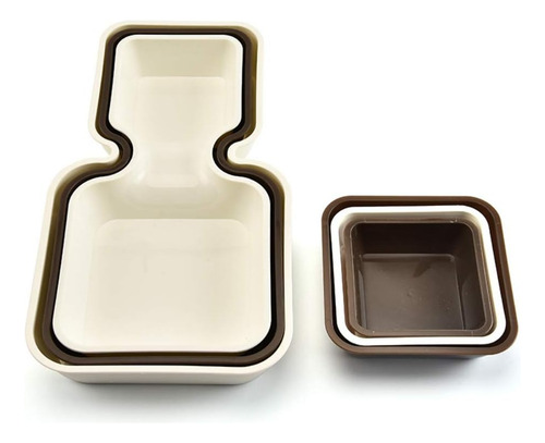 Set De Fuentes Plásticas Para Piqueo