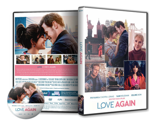 Love Again El Amor Vuelve Otra Vez 2023 - Dvd Latino/ingles