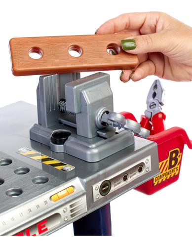Conjunto De Ferramentas Infantil Com Bancada De Trabalho