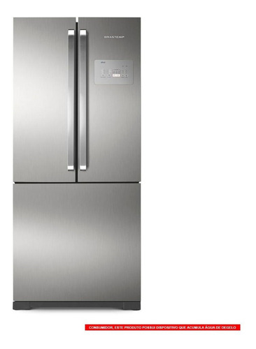 Geladeira Brastemp Frost Free Side Inverse 540 Litros Bro80a