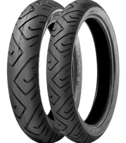 Par Pneus 100/80-17 E 140/70-17 Technic Twister Fazer 250;