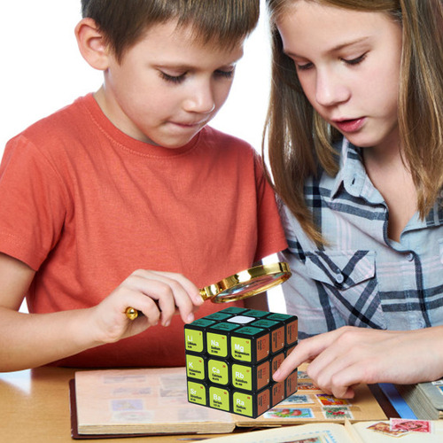 Tabla Periódica De Elementos Químicos Cúbicos Multifuncional