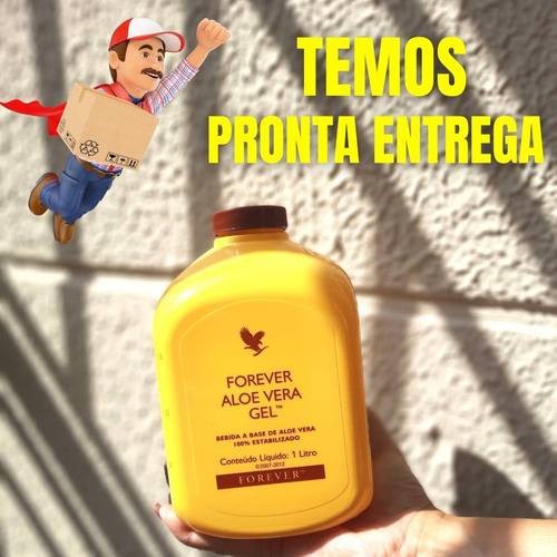 2 Unidades Aloe Vera Gel Aloe Vera Natural