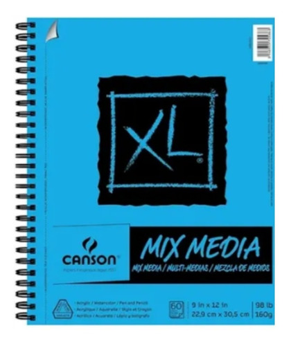 Imagen 1 de 2 de Block Xl Multi Medios Xl Mix Media Canson® 22.9