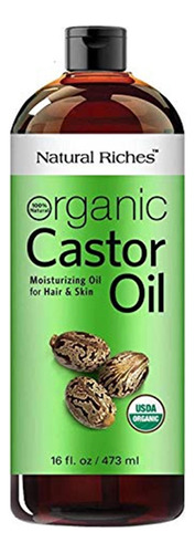 Cabello Grueso Aceite De Ricino Organico Prensado En Frio Pa