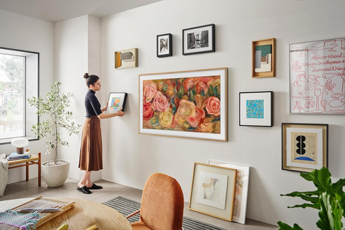 Pantalla Samsung 55 The Frame Series Qled 4k Smart Tv Class