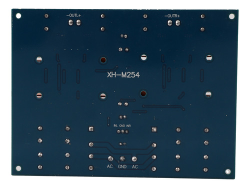 Placa De Módulo Amplificador De Potência Highpower 2 Canais