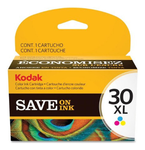 Cartucho  Kodak De Tinta 30c Xl Original Color