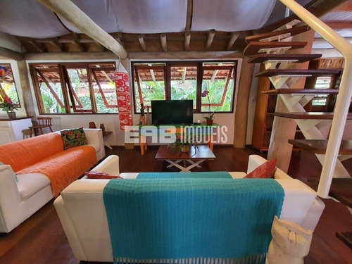 Imagem 10 de 30 de Charmosa Casa De Praia, Com Piscina, 4 Suítes Com Ar, A Apenas 90m Das Areias De Itamambuca - Rv13 - 32982502