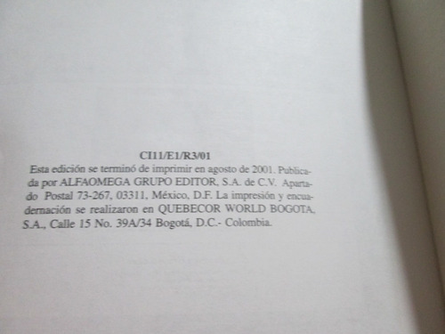 Libro Informática - Para Cursos De Bachillerato Año 2001 (Usado)