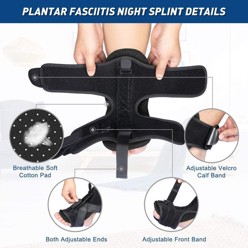 Férula Nocturna Para Fascitis Soporte Plantar De Pie Caído