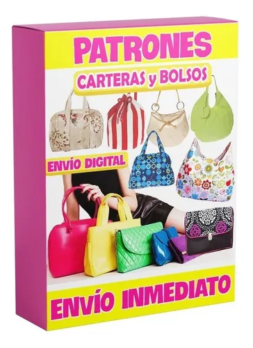 Patrones Carteras Bolsos Billeteras Mochilas Imprimibles Pdf