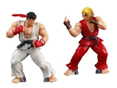 Genial Set De Figuras Ken Y Ryu De Street Figther