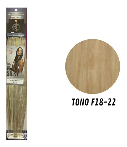 Extensiones Silky 100% Fibra Natural 24 PLG