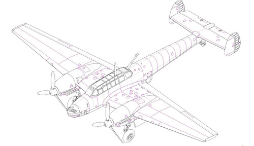 Messerschmitt Bf 110 Hobby Boss Escala 1/72