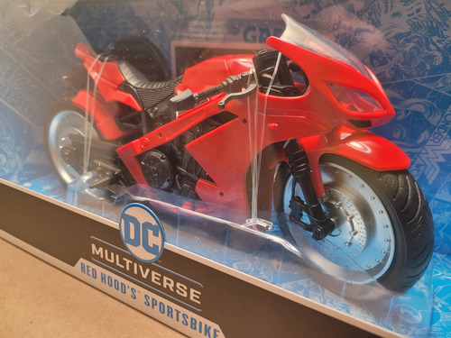 Red Hood's Sports Bike-dc Multiverse -mc Farlane Toys (Usado)