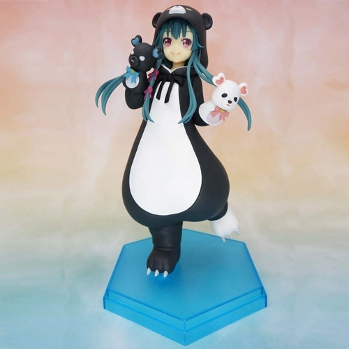 Figura De Kuma Kuma Kuma Bear, Yuna Pop Up Negro 17 Cm