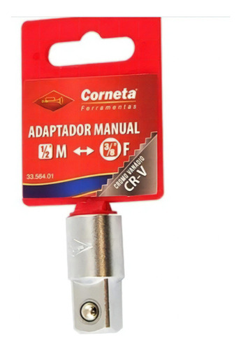 Adaptador Manual Profissional 1/2 Pol. Para 3/8 Corneta Crv