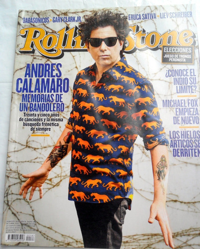 Rolling Stone 187 * Indio Solari En Mendoza 2013 * Calamaro