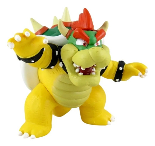 Boneco Super Mario Bowser Nintendo 11cm