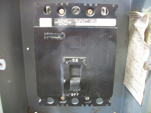 Square D Fa100s Encl Circuit Breaker Fal32100 100amp 240 Ddl (Reacondicionado)