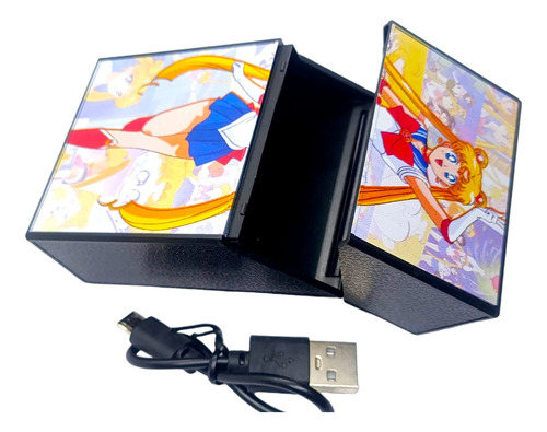 Cigarrera De Sailor Moon Encendedor Electrónico Plasma